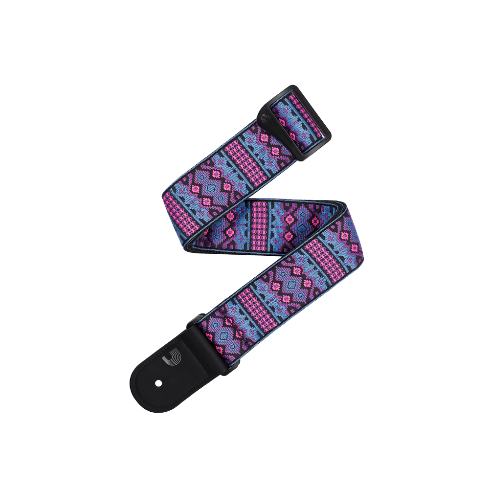 Daddario Eco Outrun Woven Guitar Strap, Aztec