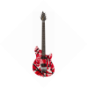 EVH Wolfgang Special Striped Series, Red, Black, and White