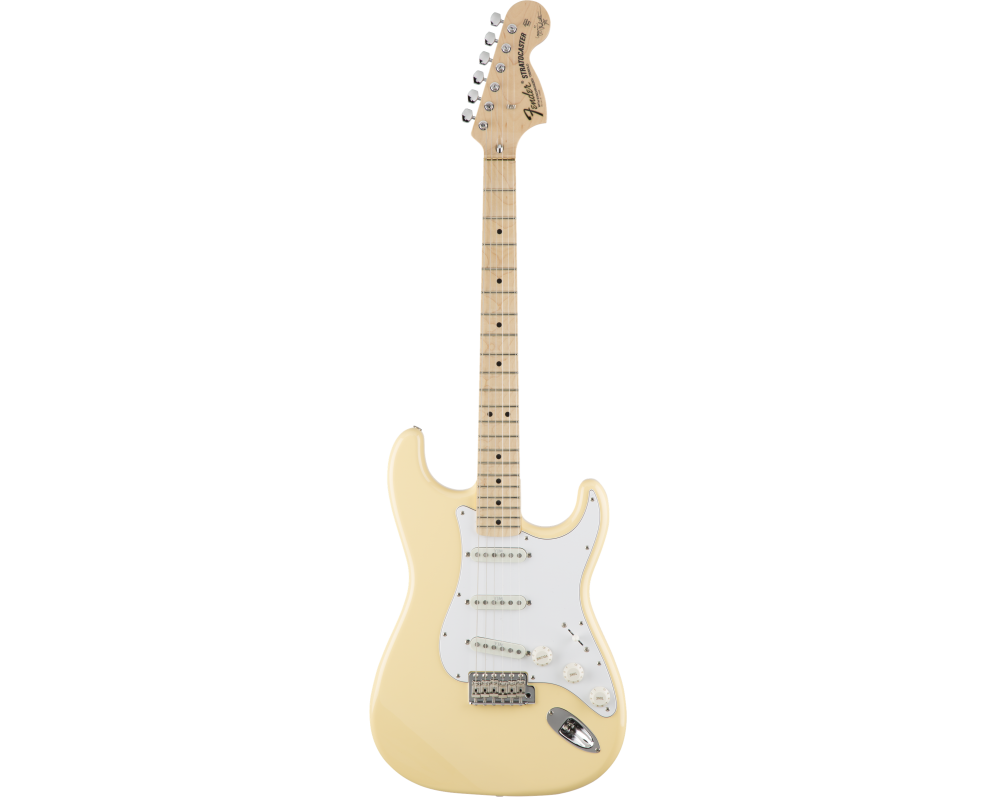 Fender Yngwie Malmsteen Stratocaster Vintage White w/Gig Bag