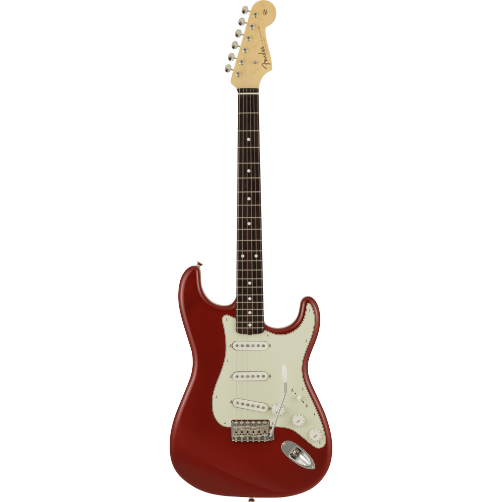 Fender 2023 Collection Japan Traditional 60s Stratocaster Aged Dakota Red.