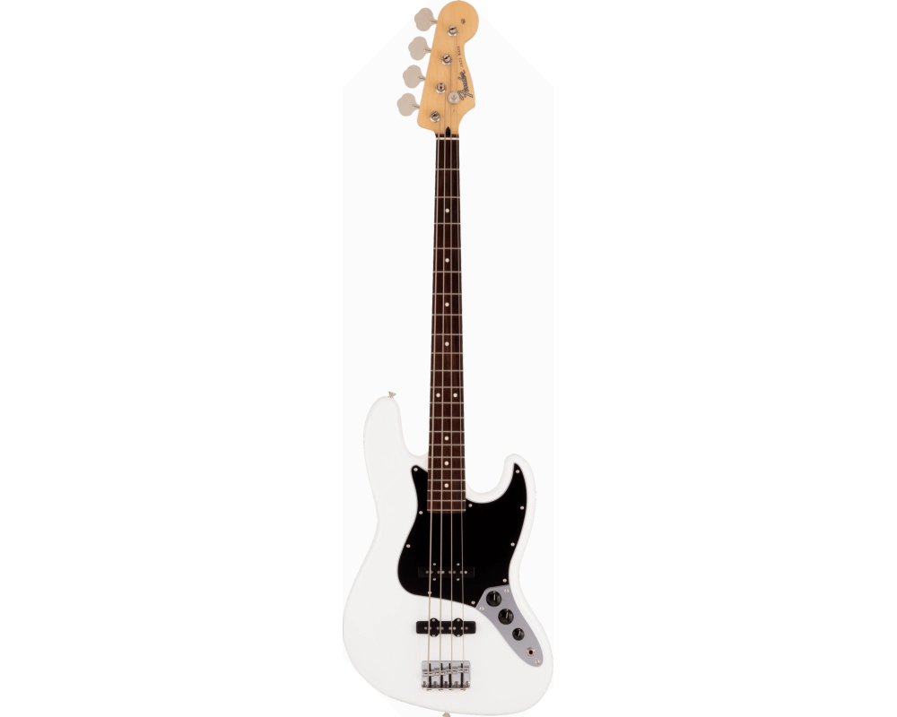 Fender Made in Japan Hybrid II Jazz Bass RW AWT Arti White.