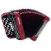 Hohner Nova III 96 Baixos Red