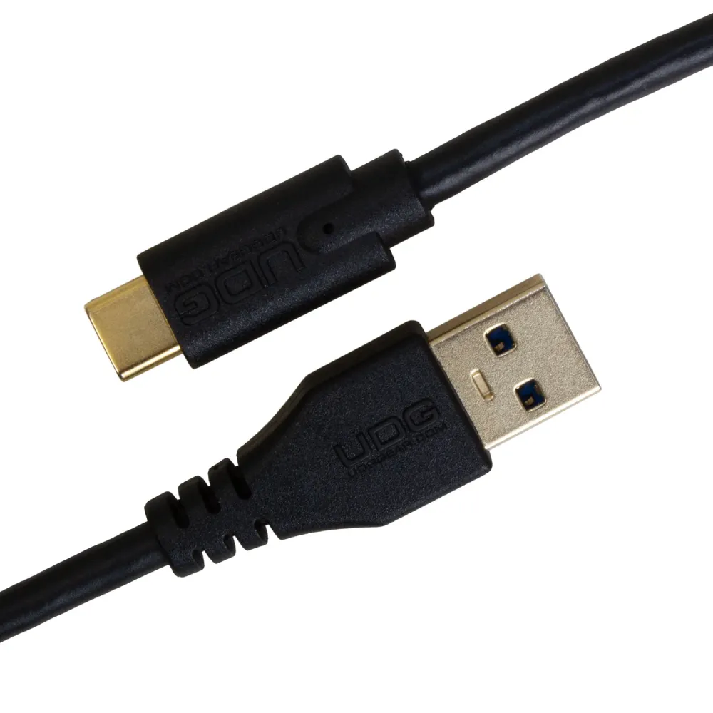 UDG Ultimate Audio Cable USB 3.2 C-A Straight 1,5m Black