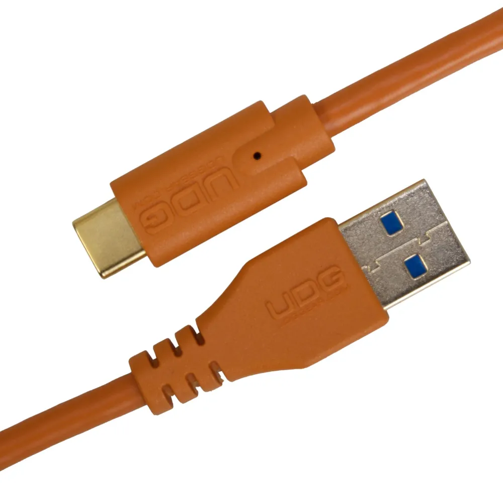UDG Ultimate Audio Cable USB 3.2 C-A Straight 1,5m Orange