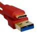 UDG Ultimate Audio Cable USB 3.2 C-A Straight 1,5m Red