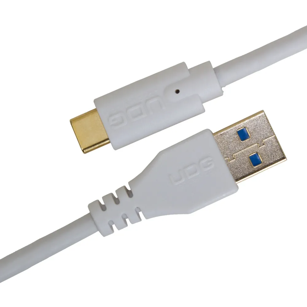 UDG Ultimate Audio Cable USB 3.2 C-A Straight 1,5m White