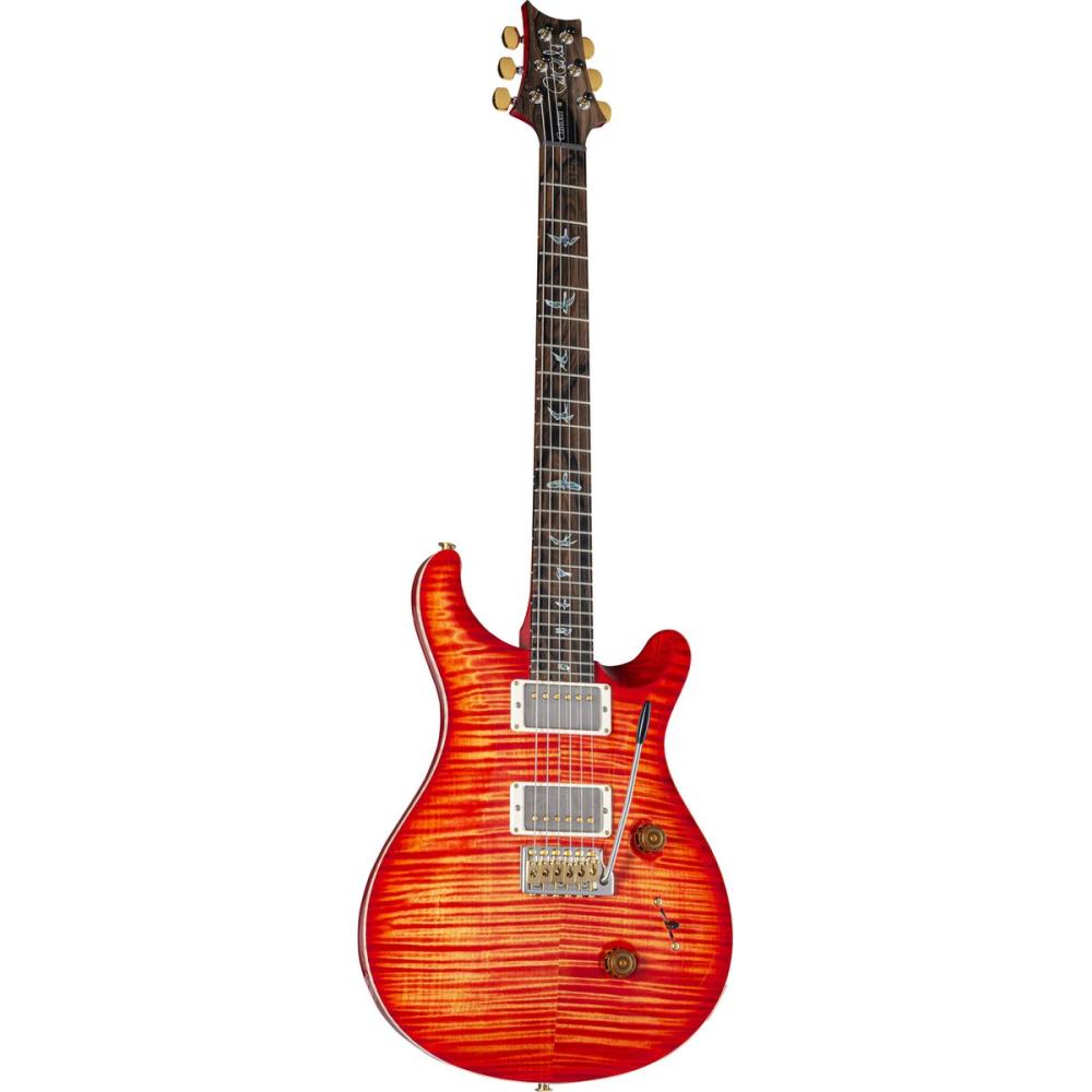 PRS Wood Library Custom 24 Blood Orange Swamp Ash Ltd