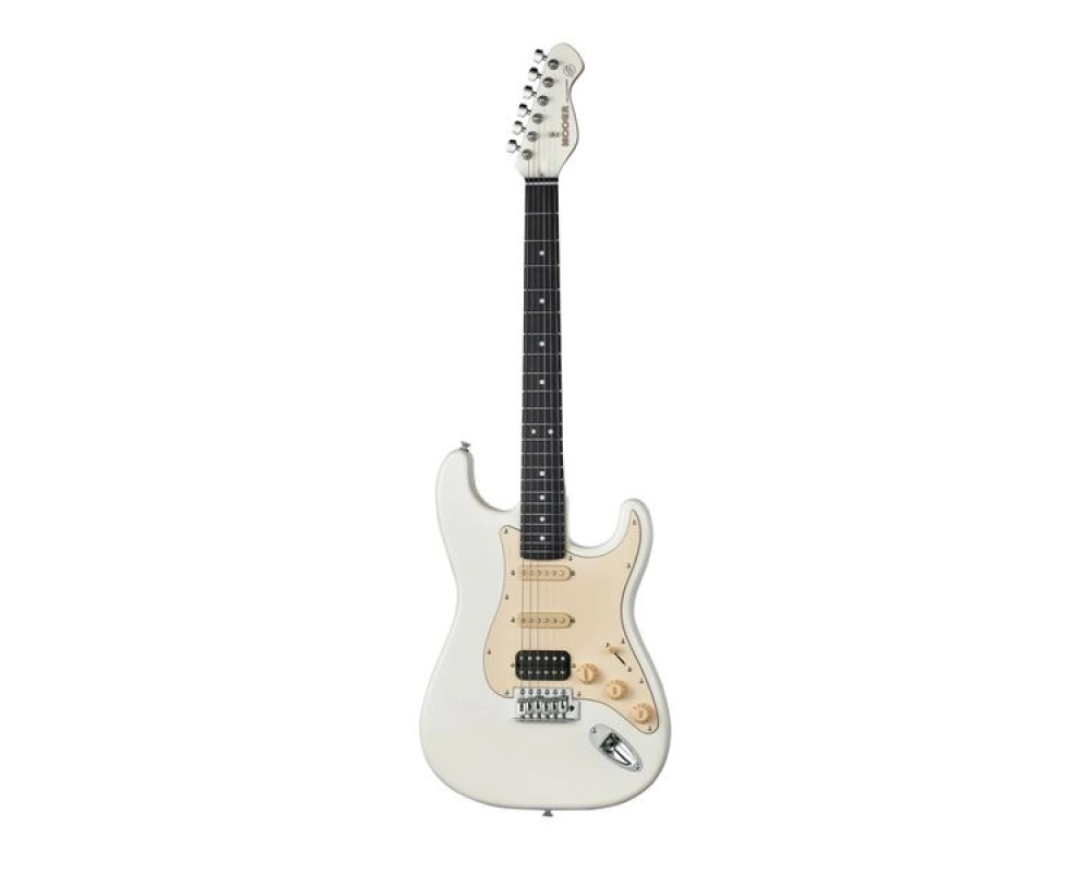 Mooer MSC10 Pro Guitar Vintage White