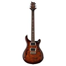 PRS SE Custom 24 Semi Hollow Piezo Orange Tiger Smokeburst