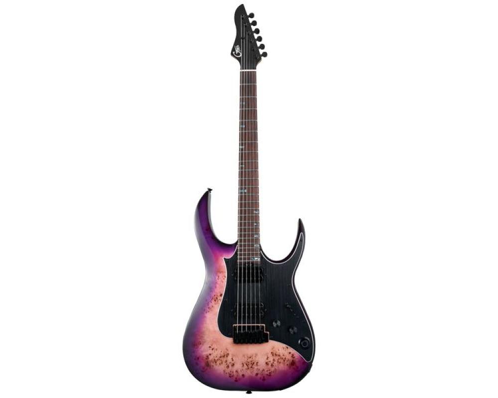 Mooer GTRS Guitars Modern 810 Purple Burst Intelligent Guitar with Gig Bag
