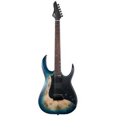 Mooer GTRS Guitars Modern 810 Blue Burst Intelligent Guitar with Gig Bag