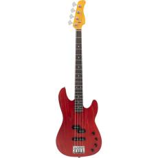 Marcus Miller P6-4 Sandblasted Candy Apple Red