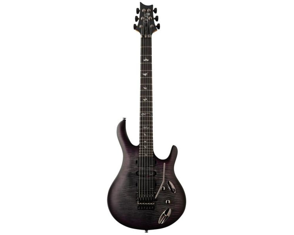 PRS SE Chleo Herman Li Charcoal Purple Burst
