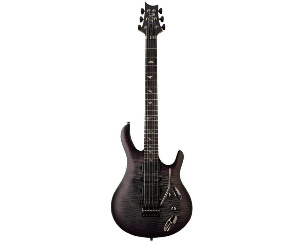 PRS SE Chleo Herman Li Charcoal Purple Burst