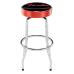 Fender Red Sparkle Logo Barstool, Black/Red Sparkle, 30 inch