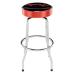 Fender Red Sparkle Logo Barstool, Black/Red Sparkle, 30 inch