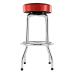 Fender Red Sparkle Logo Barstool, Black/Red Sparkle, 30 inch