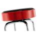 Fender Red Sparkle Logo Barstool, Black/Red Sparkle, 30 inch