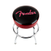 Fender Red Sparkle Logo Barstool, Black/Red Sparkle, 24 inch