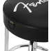Fender Spaghetti Logo Pick Pouch Barstool, Black/Chrome, 30 inch