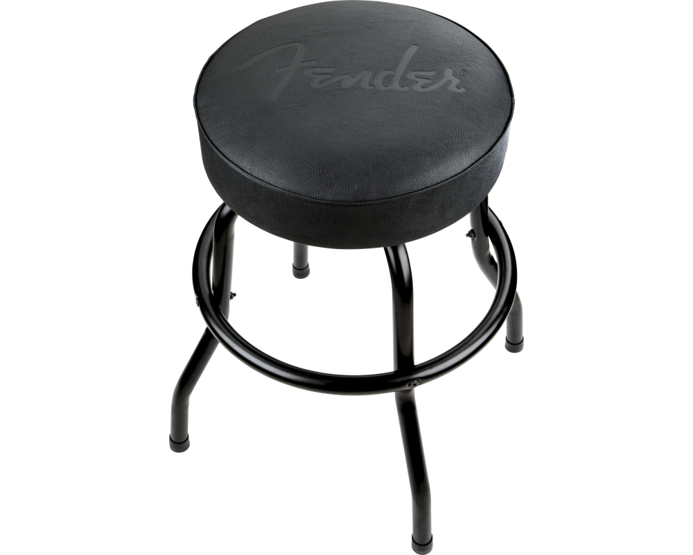 Fender Blackout Barstool, Black/Black, 24 inch