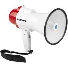 Vonyx MEG025 25W rec,sirene,Batt,USB,BT