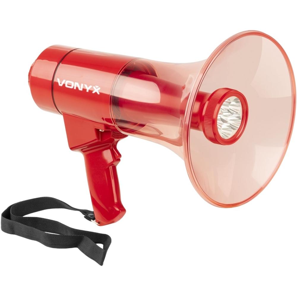 Vonyx MEG050 50W rec,sir,BT,USB,AA,LED