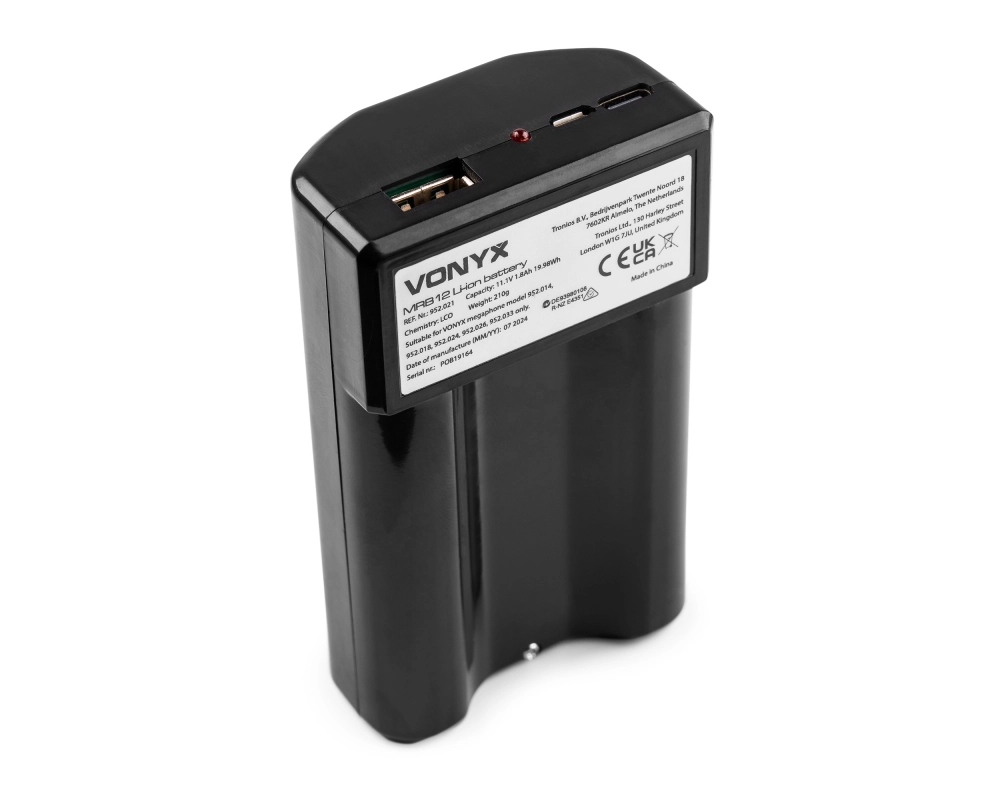 Vonyx MRB-12 Li-ion Battery Pack 12V