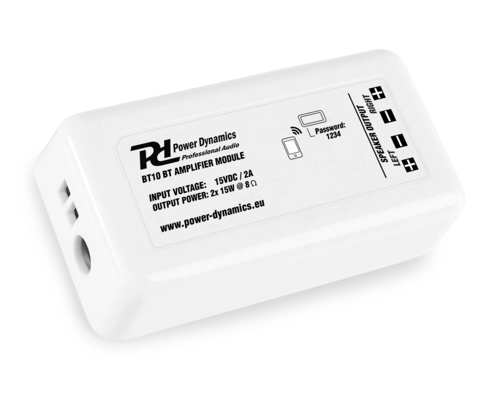 Power Dynamics BT10 Compact BT Stereo Amplifier