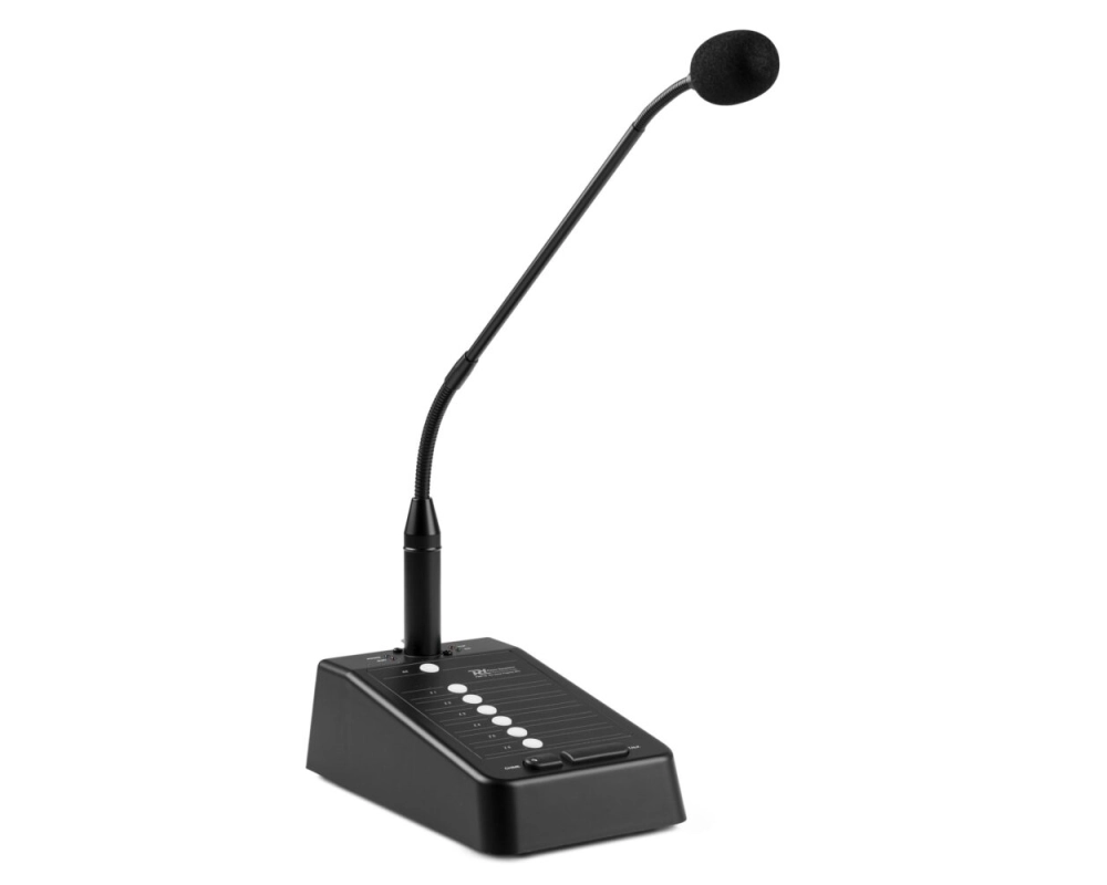 Power Dynamics PMPM10 6 Zone Paging Microphone