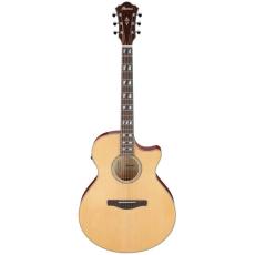 Ibanez AE170-NTR Natural High Gloss Top / Red Transparent back and sides