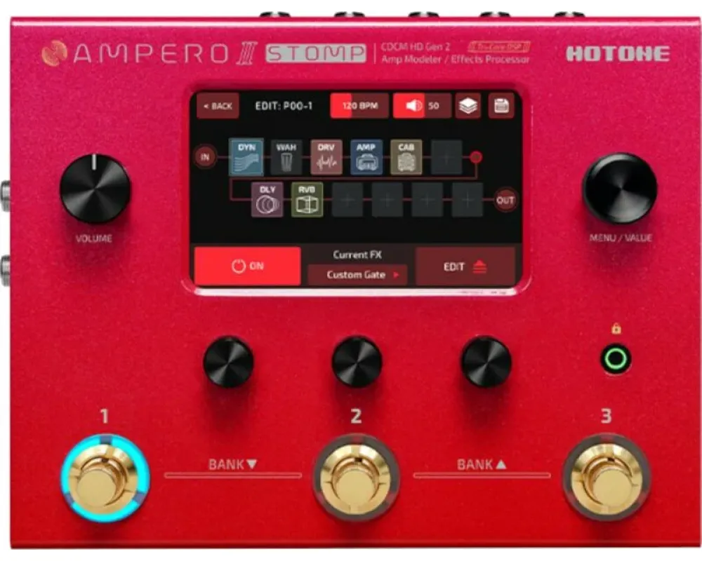 HoTone Ampero II Stomp 10th Anniversary Limited Edition