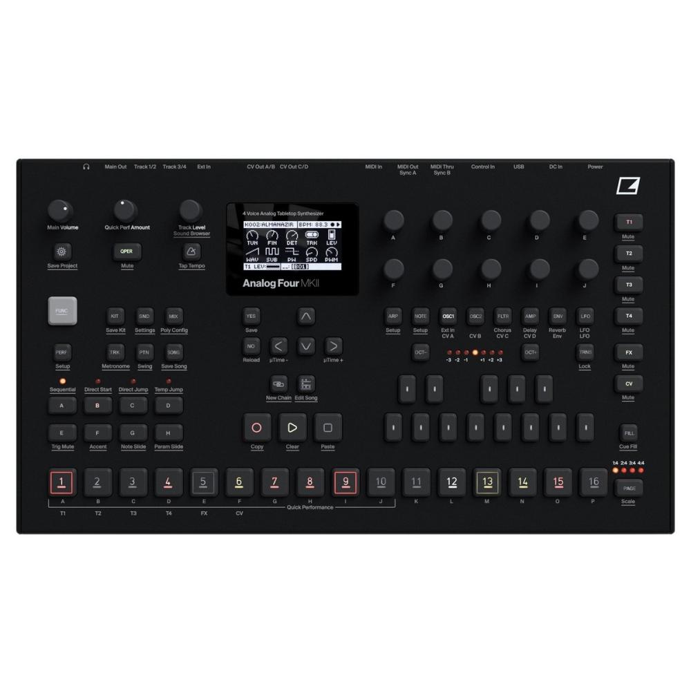 Elektron Analog Four MKII Black