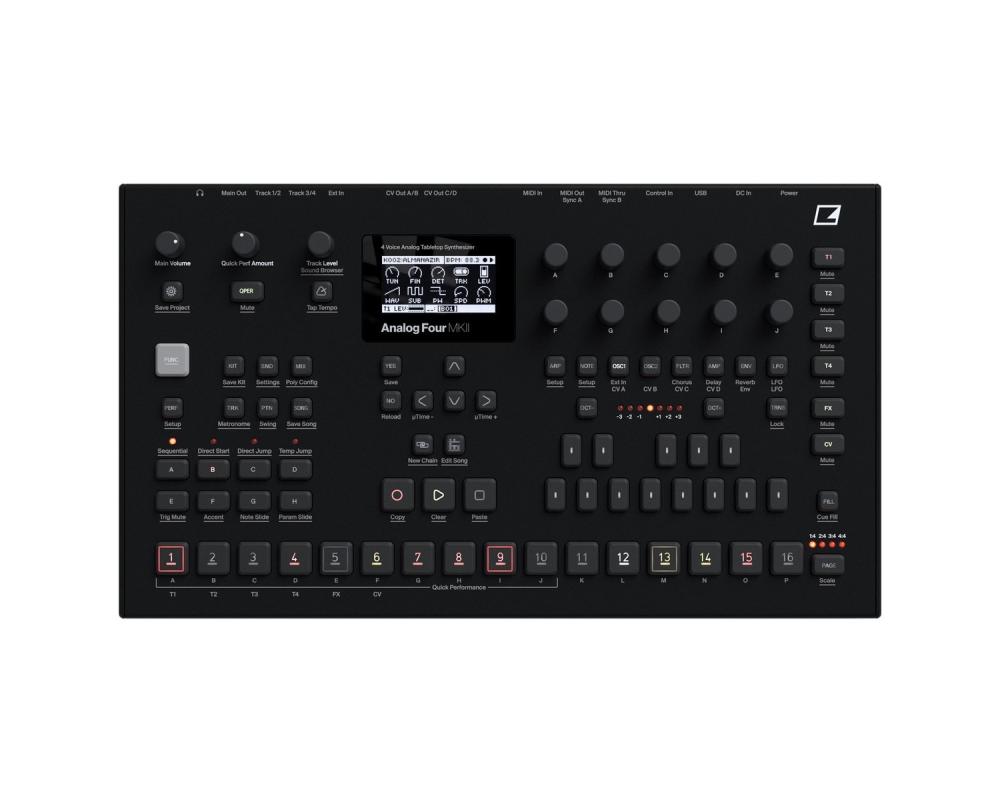 Elektron Analog Four MKII Black