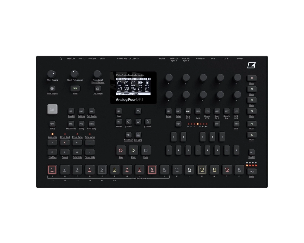 Elektron Analog Four MKII Black