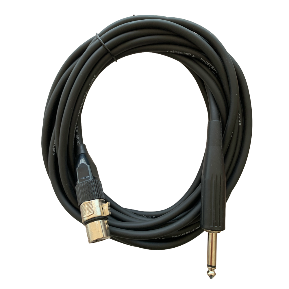 Art System ARTS9006 - XLR Female to Jack Mono Male 6m