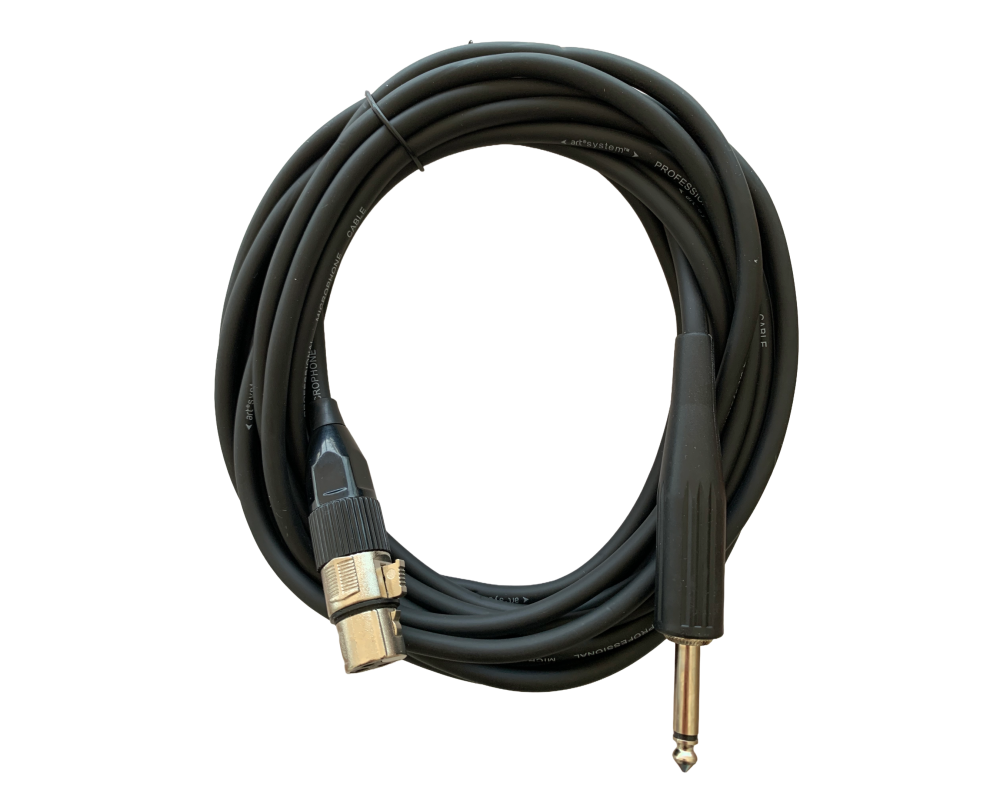 Art System ARTS9006 - XLR Female to Jack Mono Male 6m