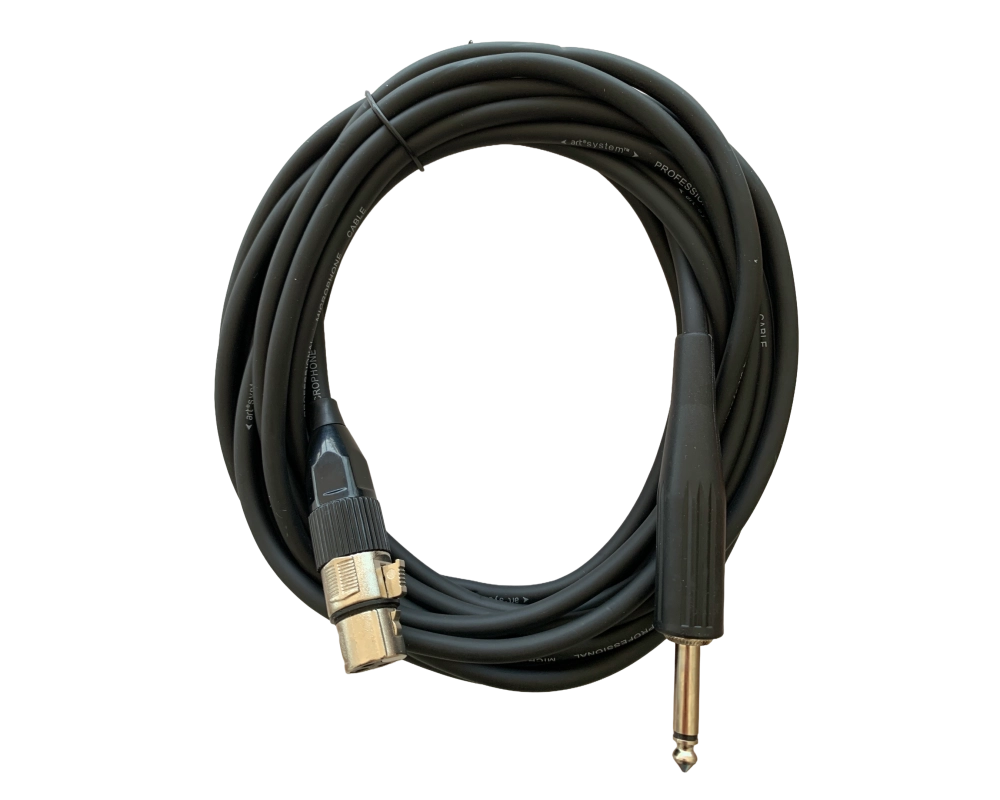 Art System ARTS9006 - XLR Female to Jack Mono Male 6m