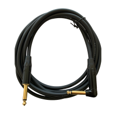 Art System Instrument Cable, Angle/Straight 3m Black