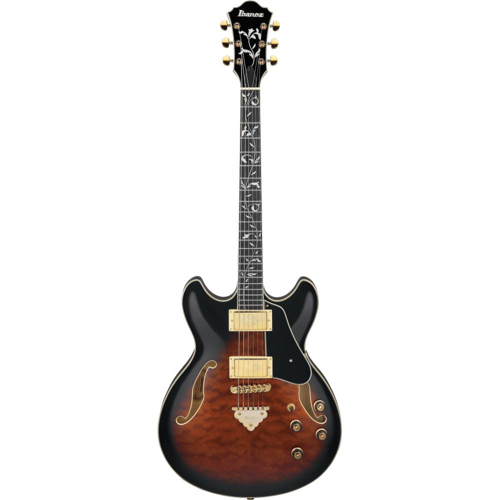 Ibanez AS93QMSP-DBS Dark Brown Sunburst