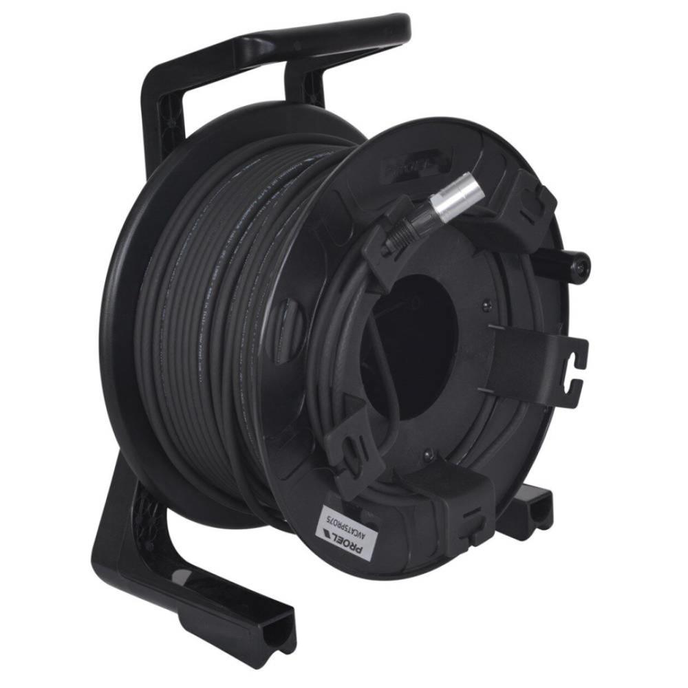 Proel Professional RJ45 Cat5e Plug Cable Drum, 50m
