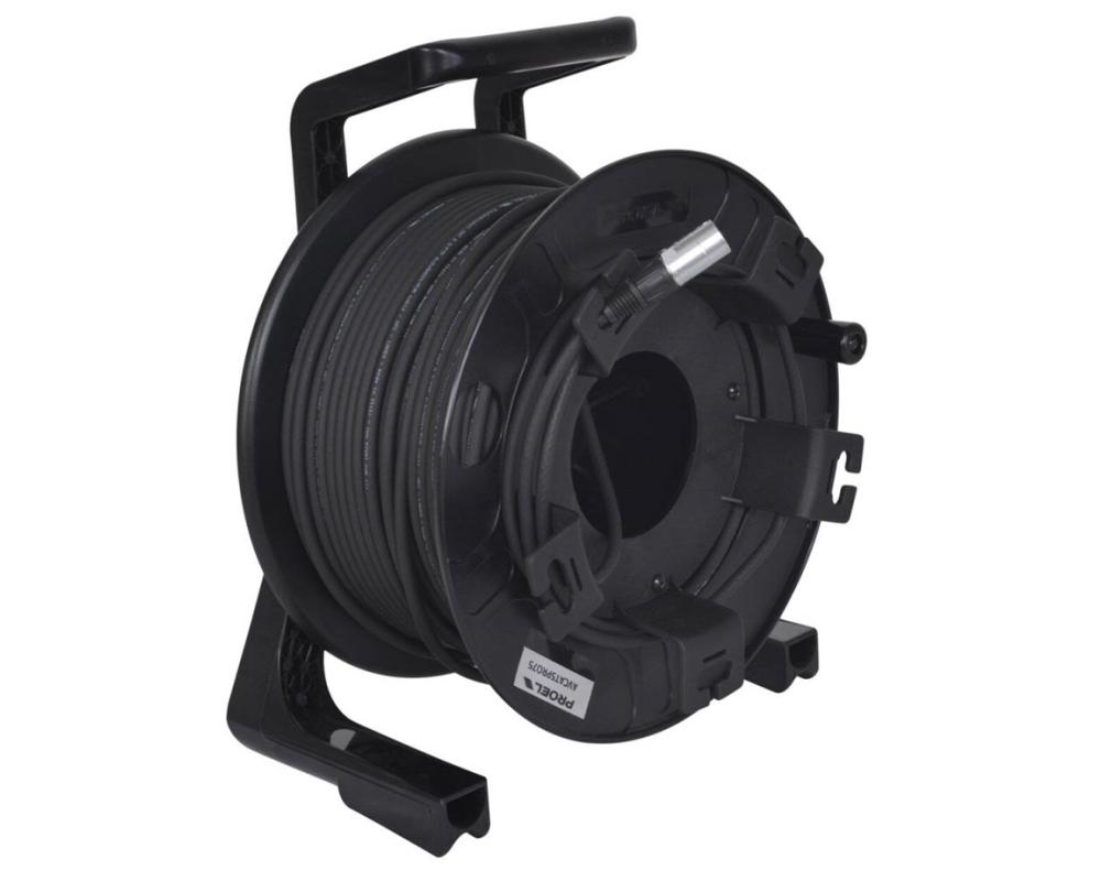 Proel Professional RJ45 Cat5e Plug Cable Drum, 50m