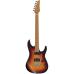 Ibanez AZ2402-TFF Sunburst Tri Fade Burst Flat