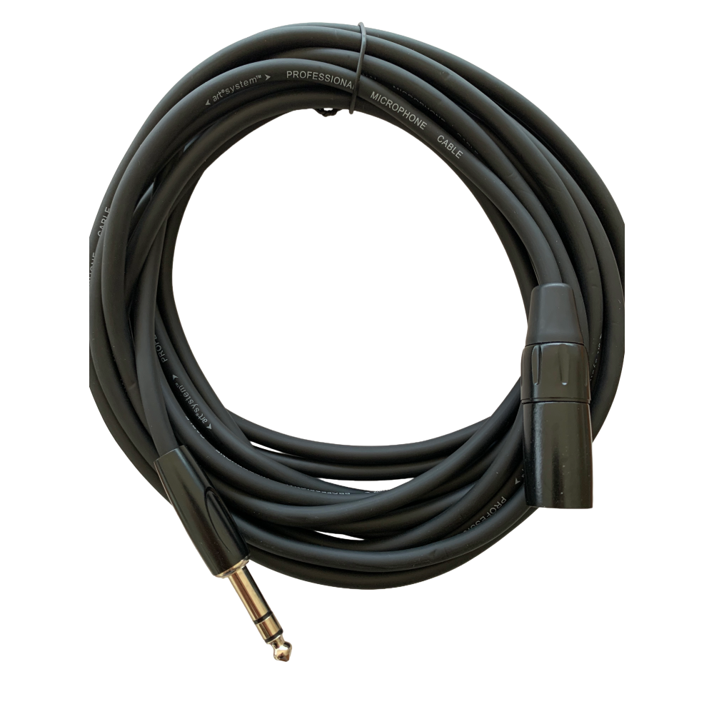 Art System ARTSTRXM15M XLR Macho/Jack stereo balanceado 1.5m