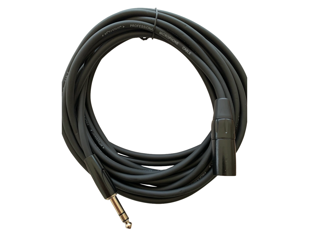Art System ARTSTRXM15M XLR Macho/Jack stereo balanceado 1.5m