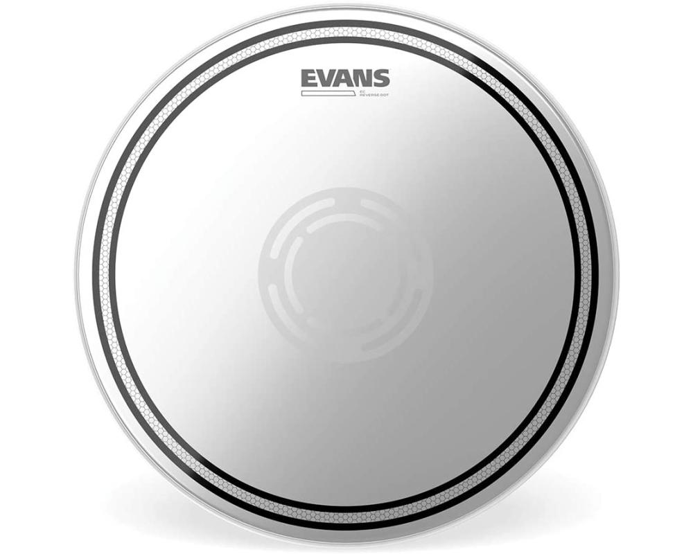 Evans EC Reverse Dot Coated Snare Batter, 14 Inch