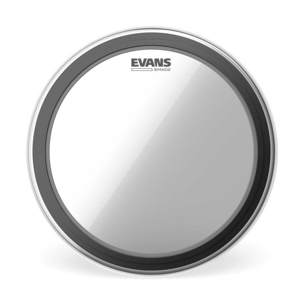 Evans EMAD2 Clear Bass Drum Head, 20 Inch