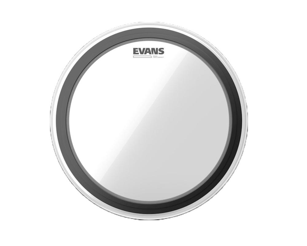 Evans BD20EMADHW  EMAD Heavyweight Clear Bass Drum Head, 20 Inch
