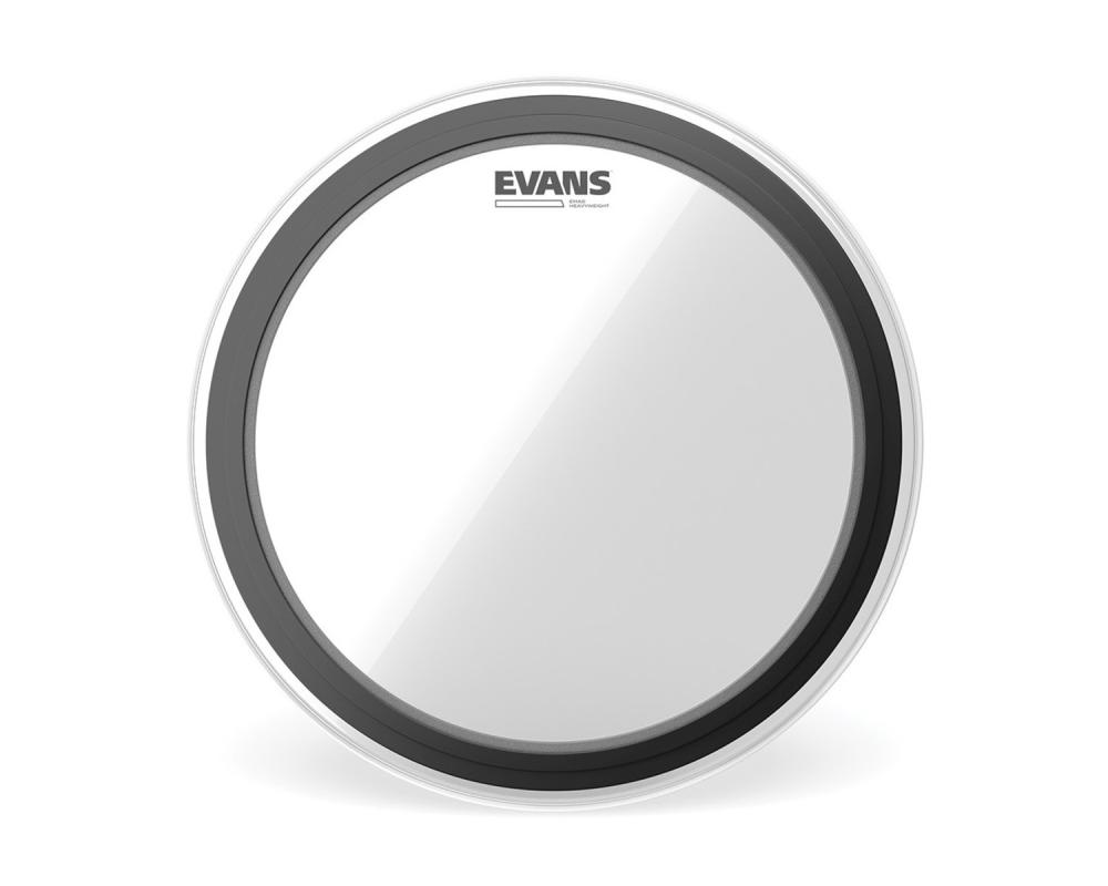 Evans BD22EMADHW EMAD Heavyweight Clear Bass Drum Head, 22 Inch