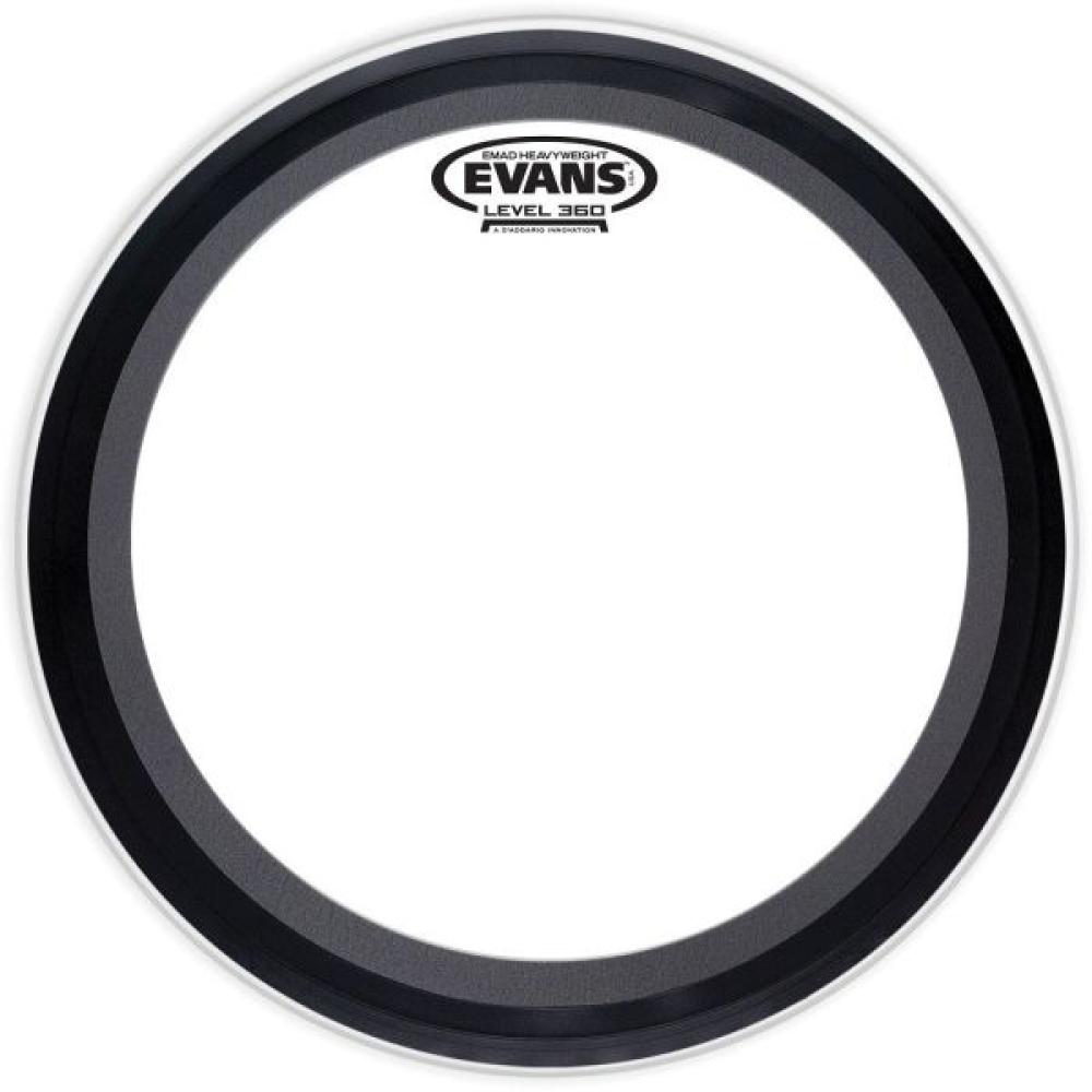 Evans 24 EMAD Heavyweight Clear Bass Batter Drumhead